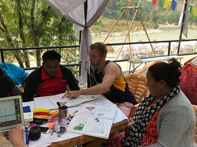 teacher training session